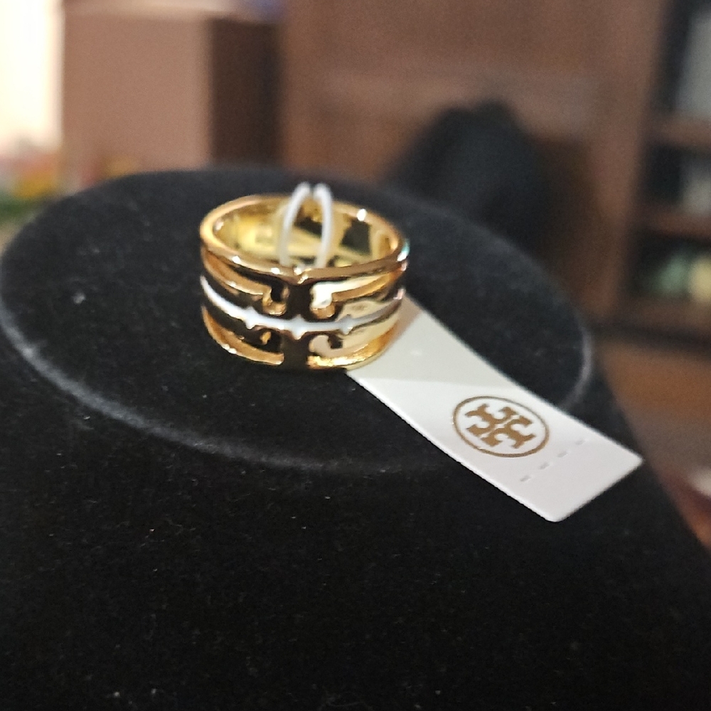 Tory Burch Gold Platted Ring